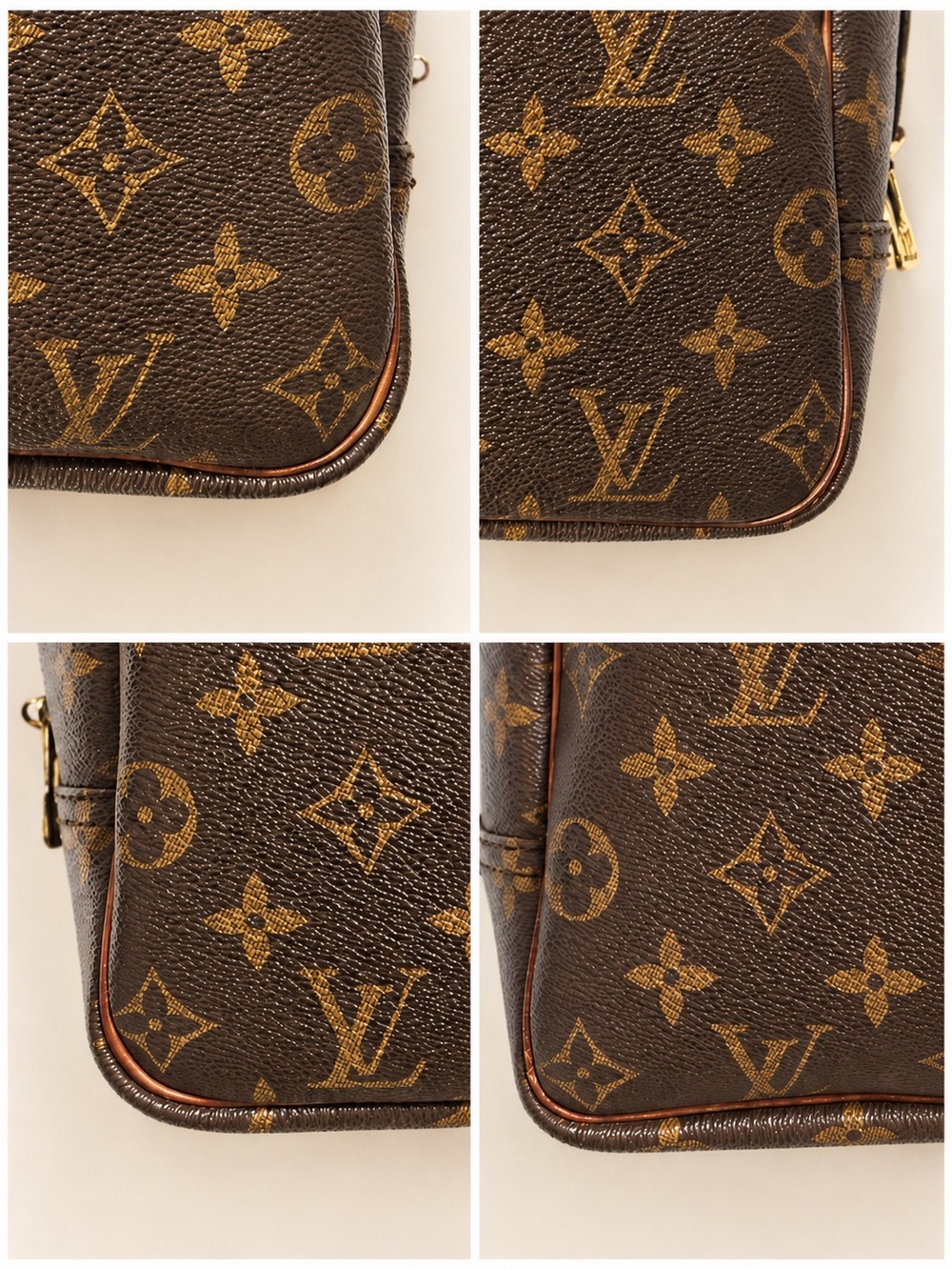 Louis Vuitton Monogram Deauville Bag w/ COA - Picture 13 of 14
